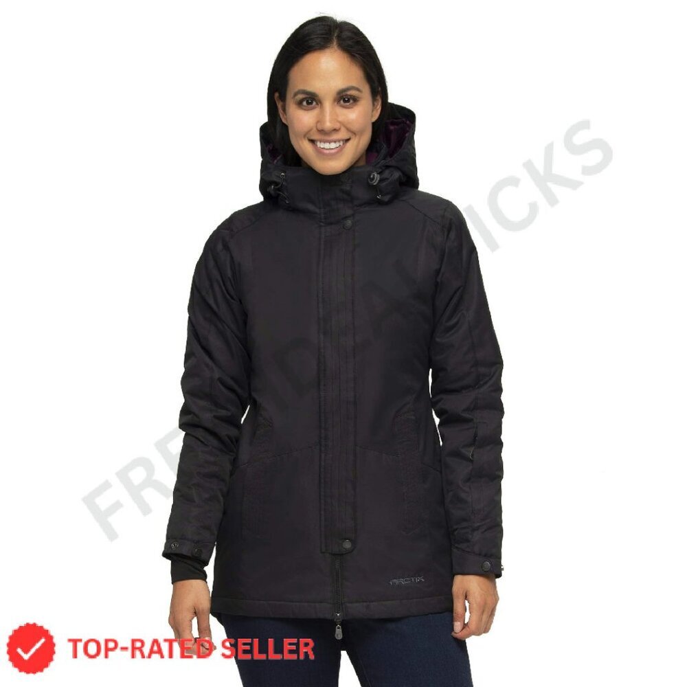 Insulated Camo Performance Parka Slim Fit Ski Snowboard Jacket Warm